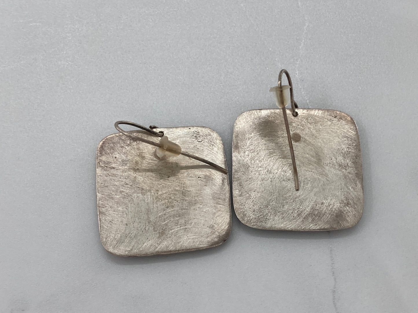 Polymer Clay in Sterling Silver Artisan Earrings