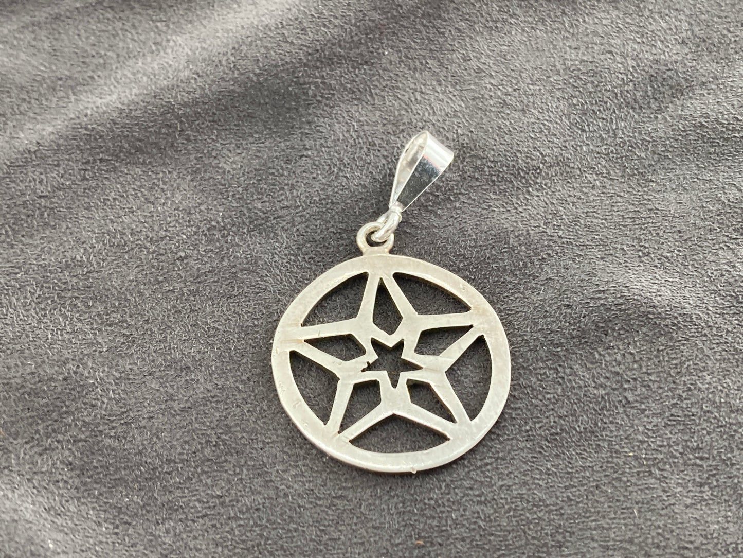 Sterling Silver Star Pendant