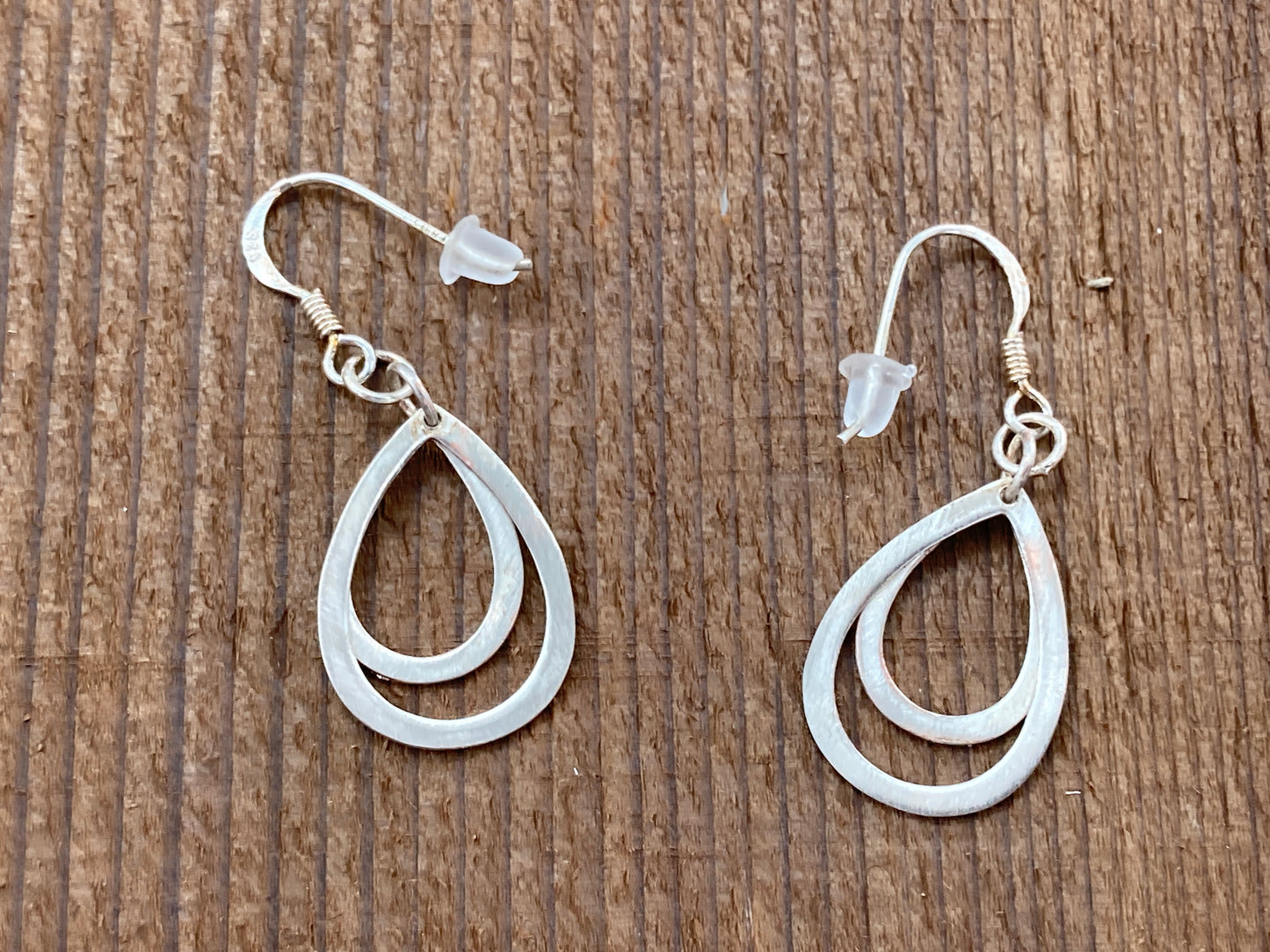 Sterling Tears Earrings