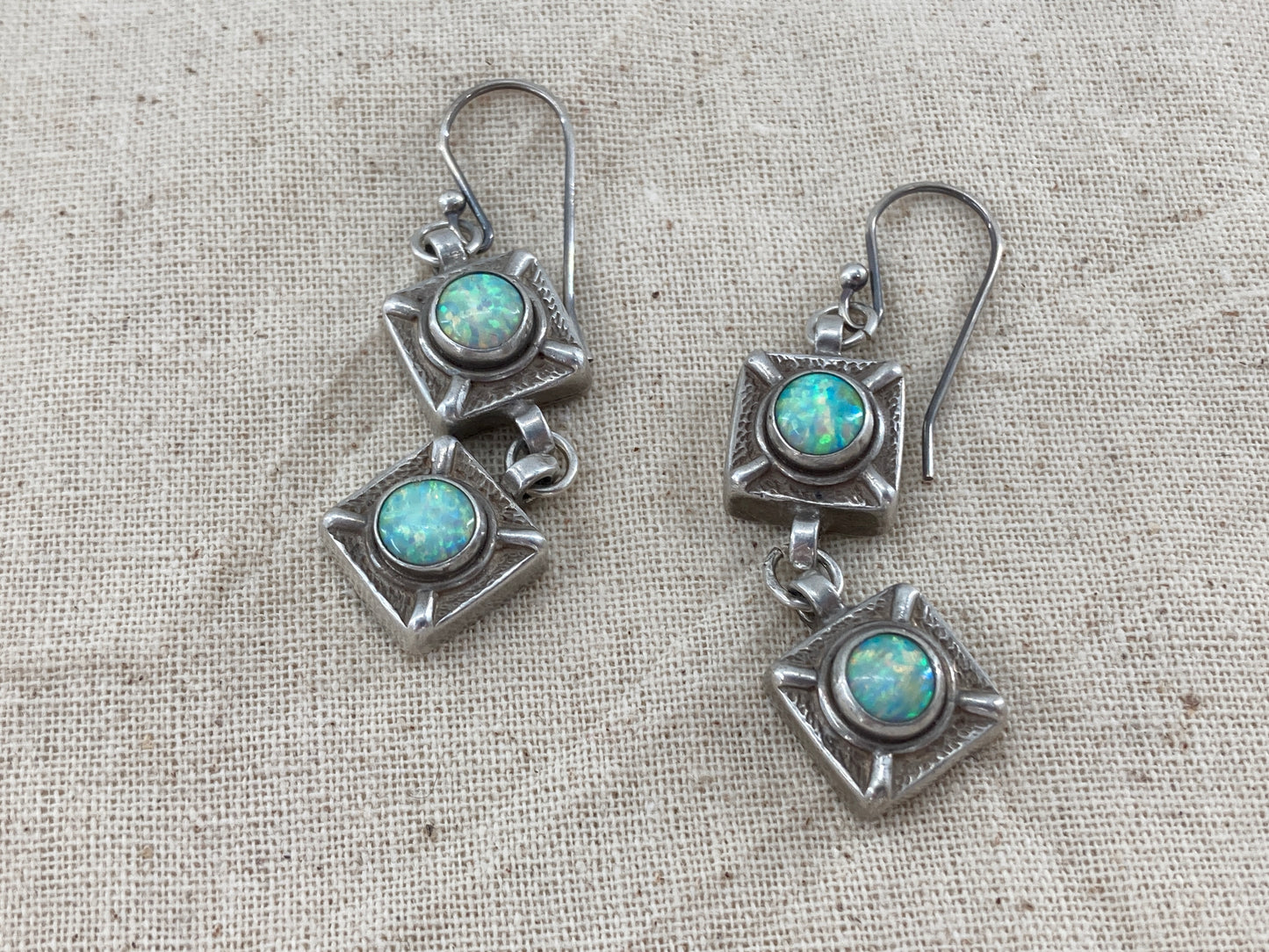 Square Opalite Earrings #1
