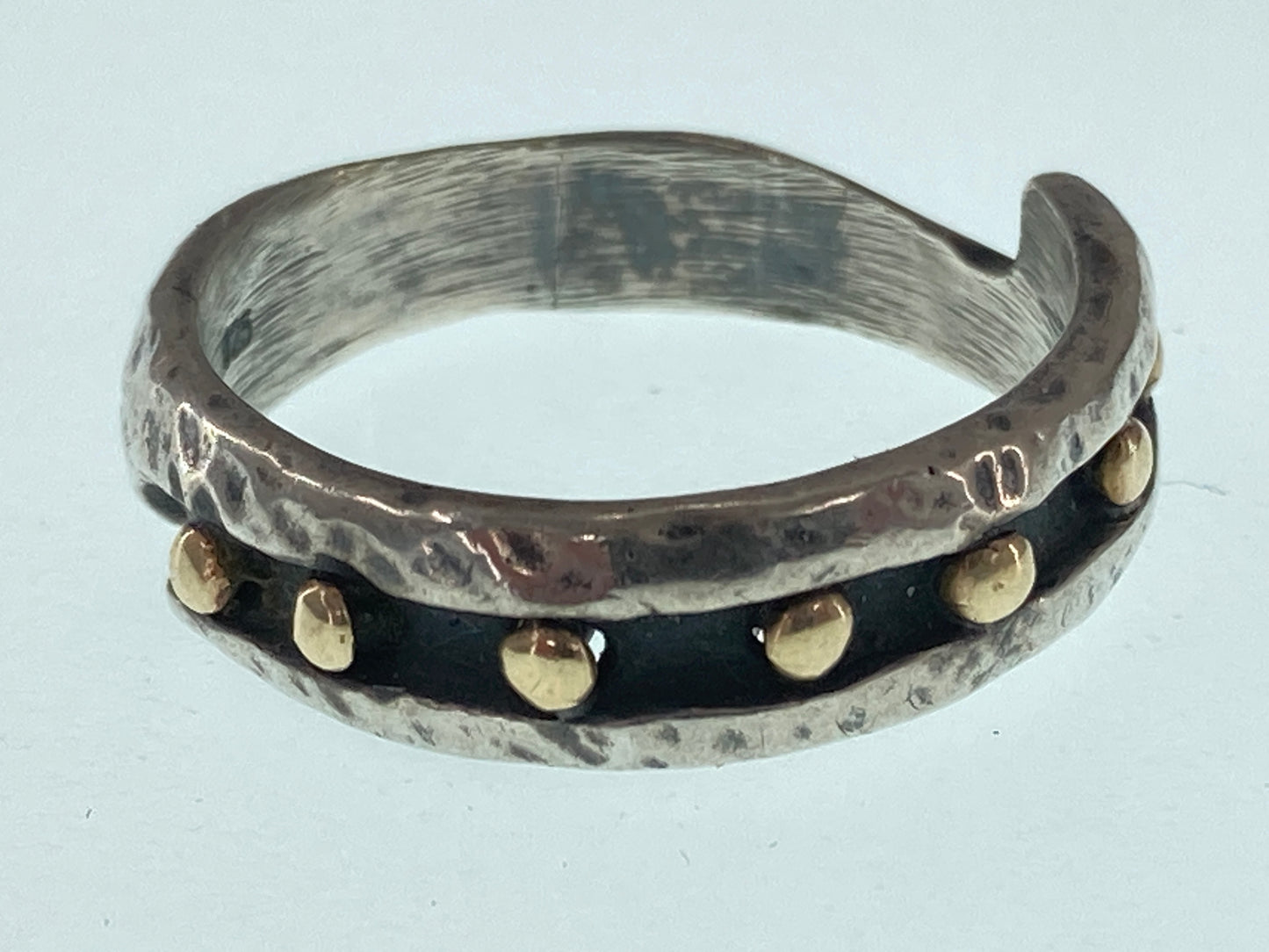 14K Gold "Pebbles in the Stream" Ring