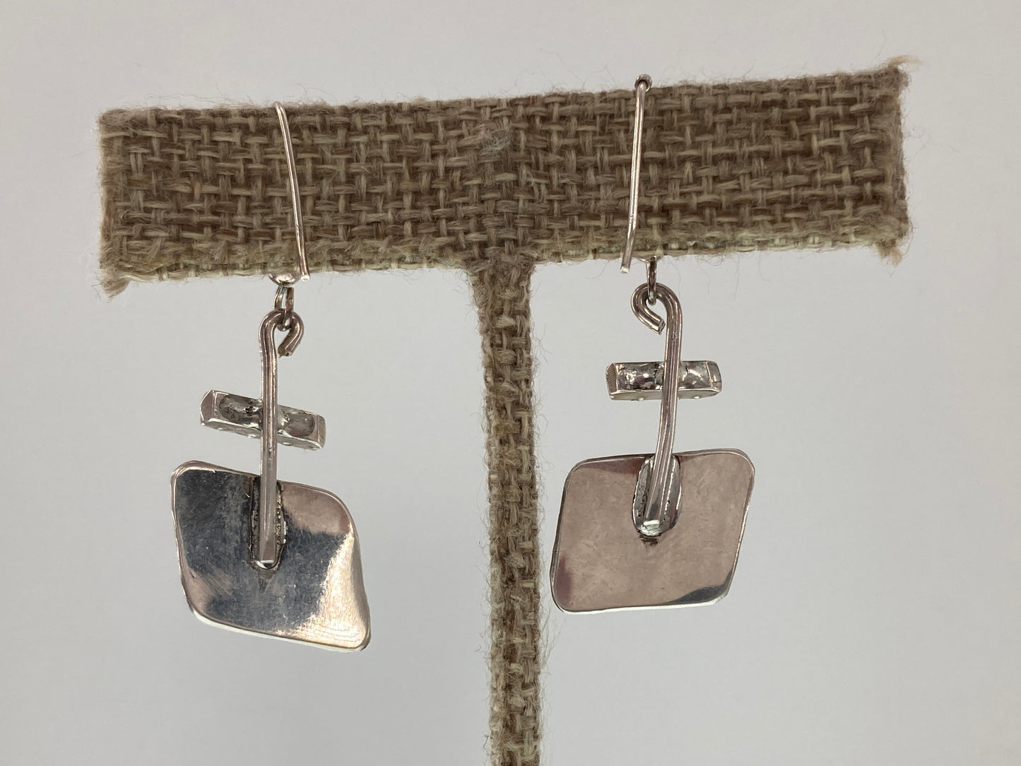 Rescued Pearl and Sterling Silver Earrings