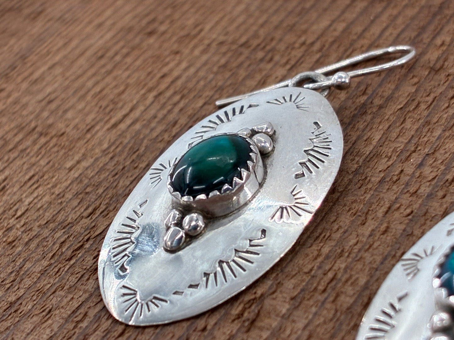 Abalone Sterling Silver Earrings