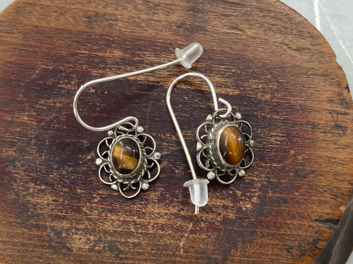 Tiger Eye Earrings