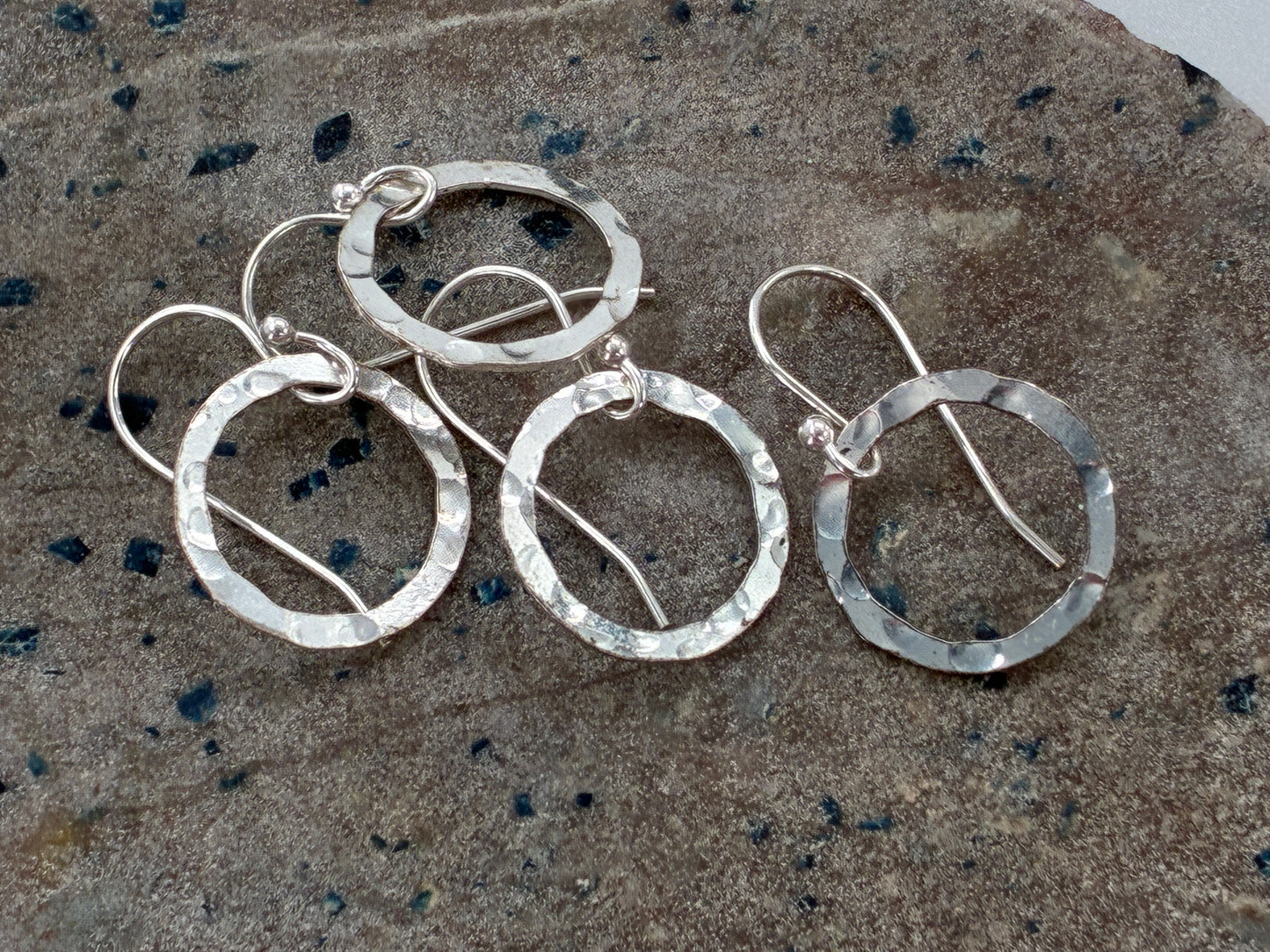 Sterling Silver All The Way! Earrings