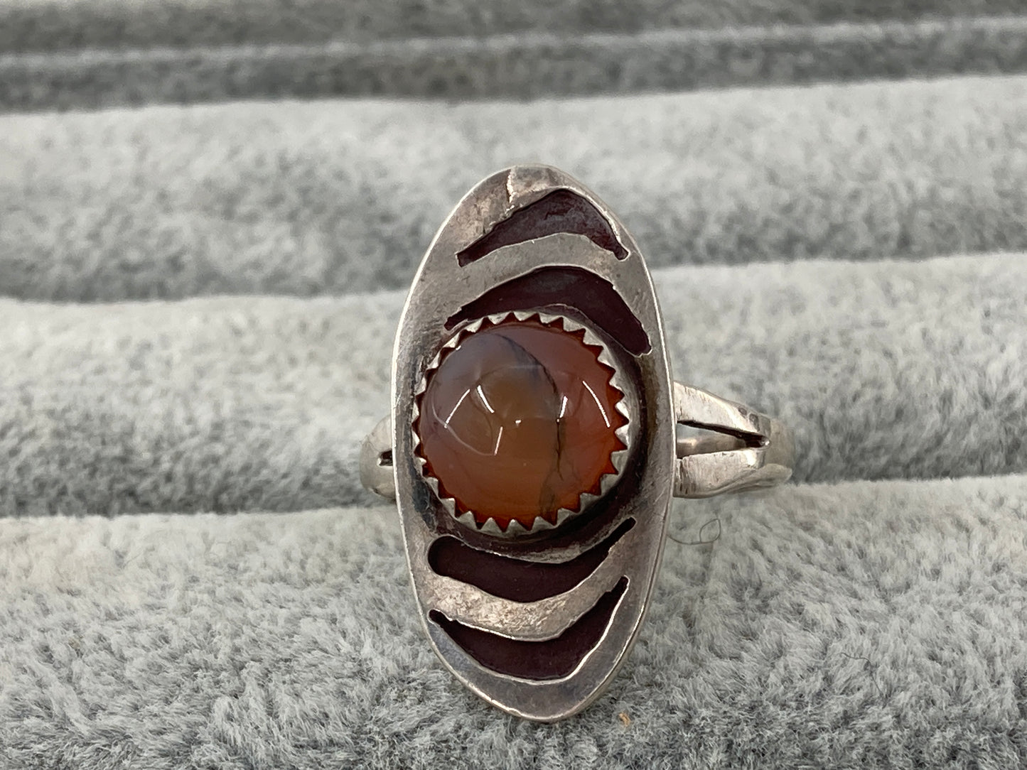 Mexican Fire Opal Ring