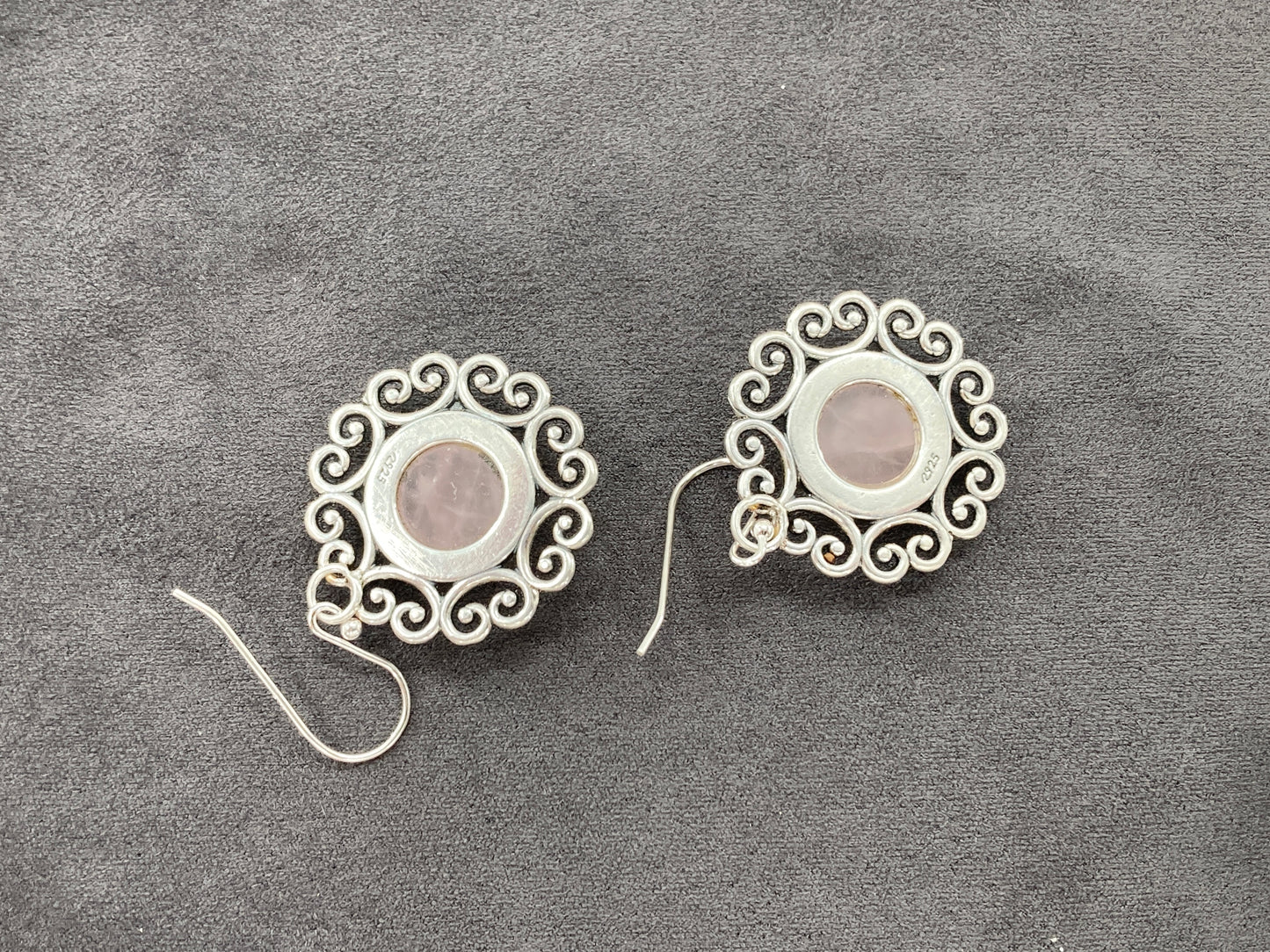 Rose Quartz Earrings