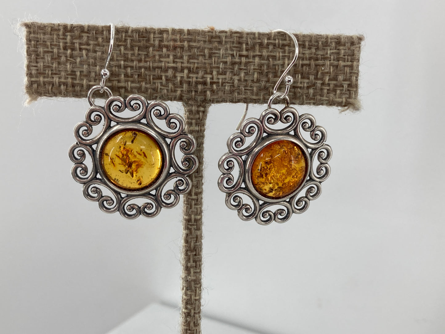 "O"riginal Amber Earrings