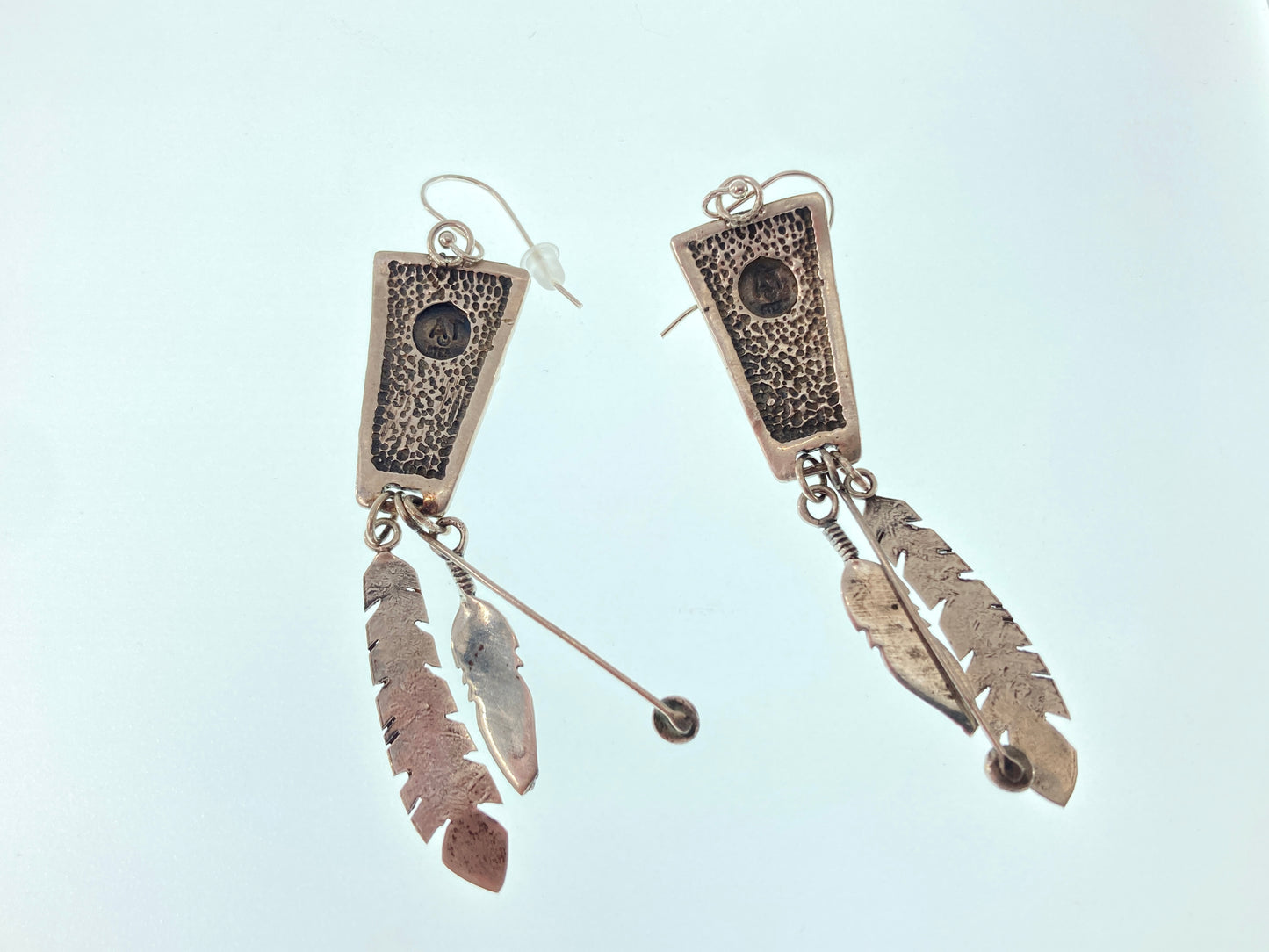 Sun Feather Tab-to-Fab Earrings