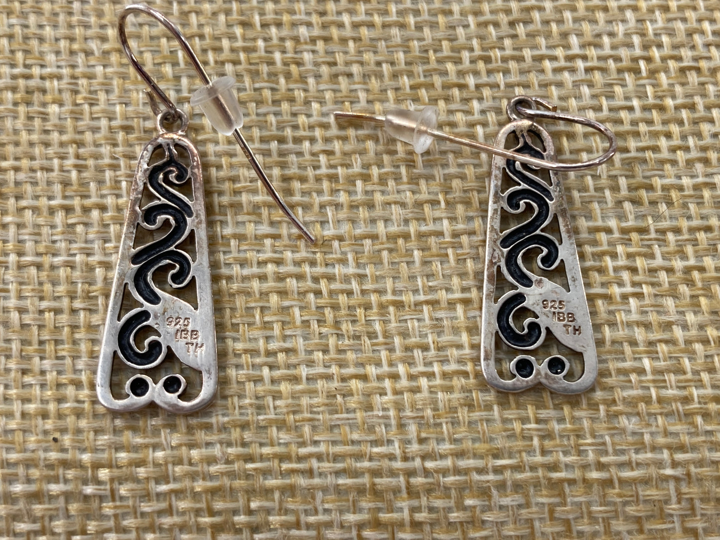 Sterling Silver Wave Earrings