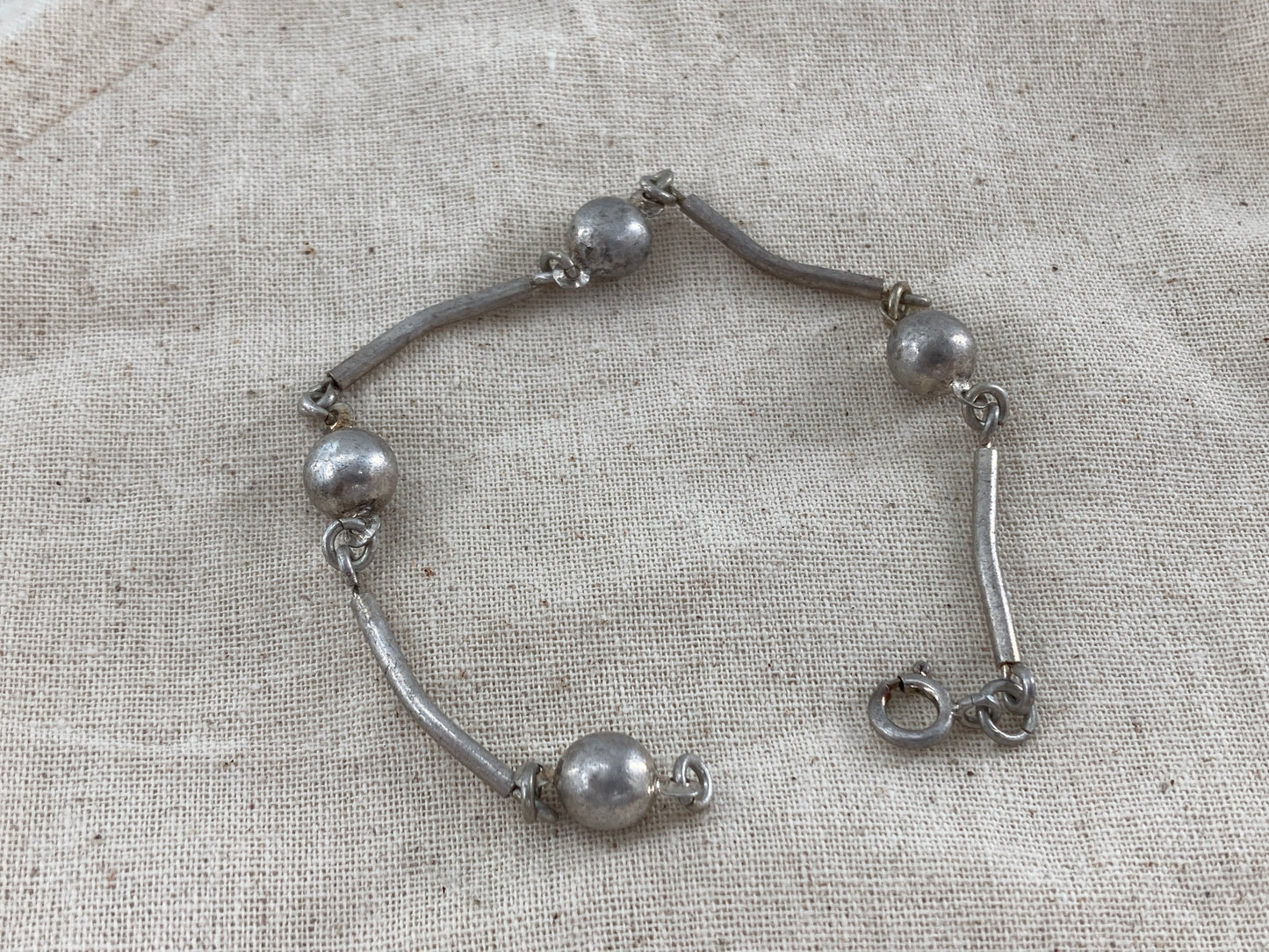 Balls of Sterling Bracelet