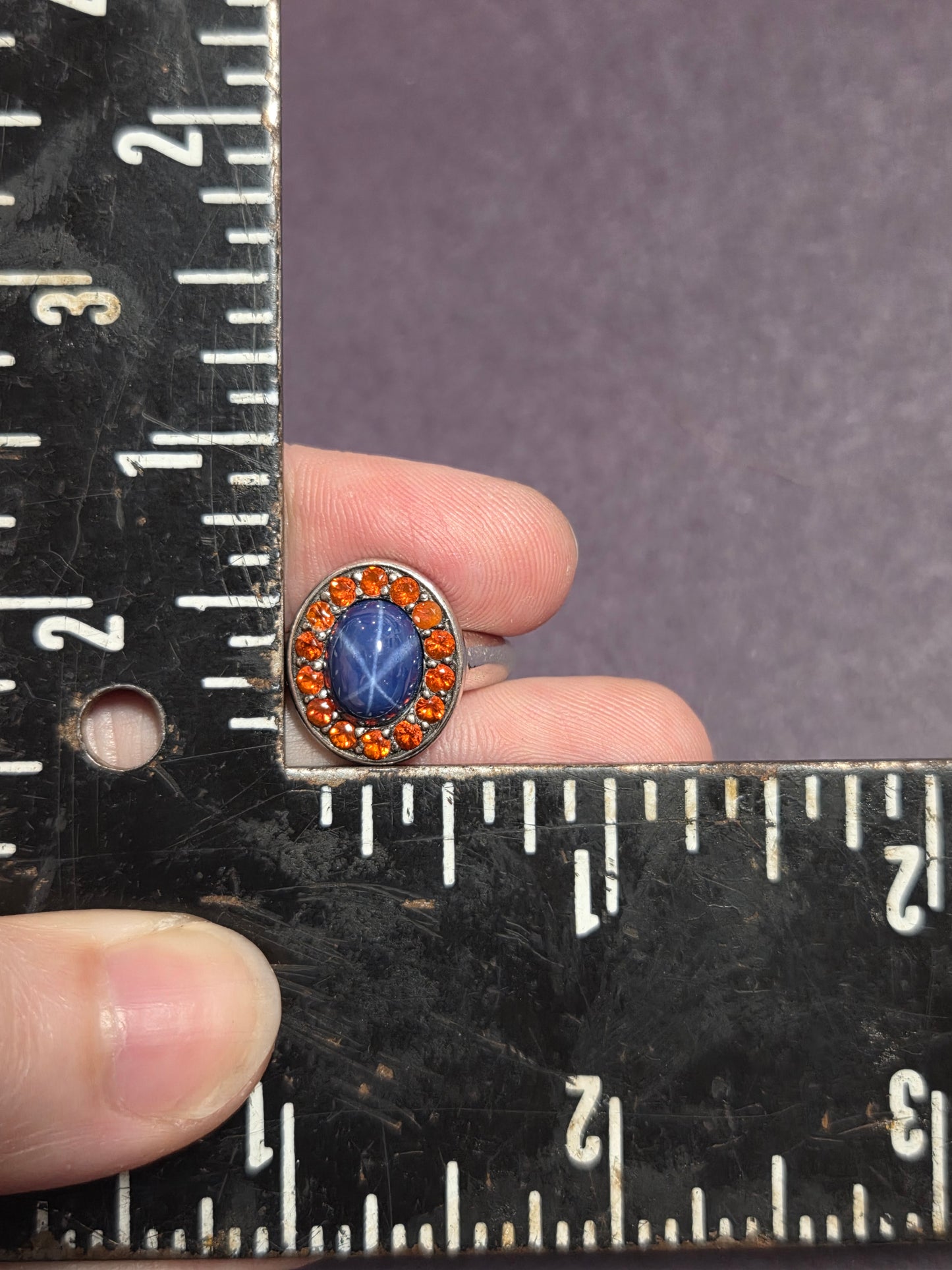 Garnet Sapphire Ring