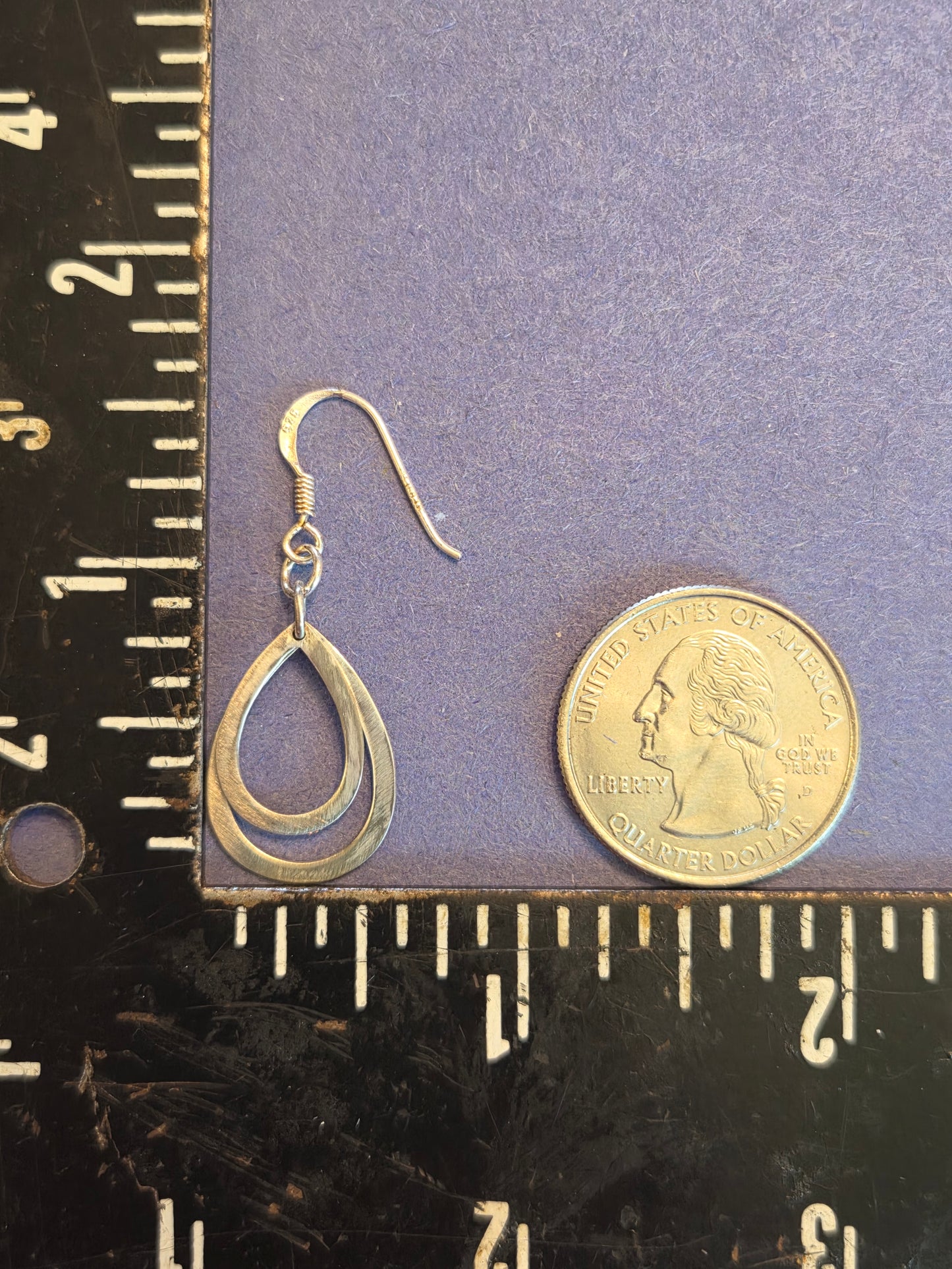 Sterling Tears Earrings
