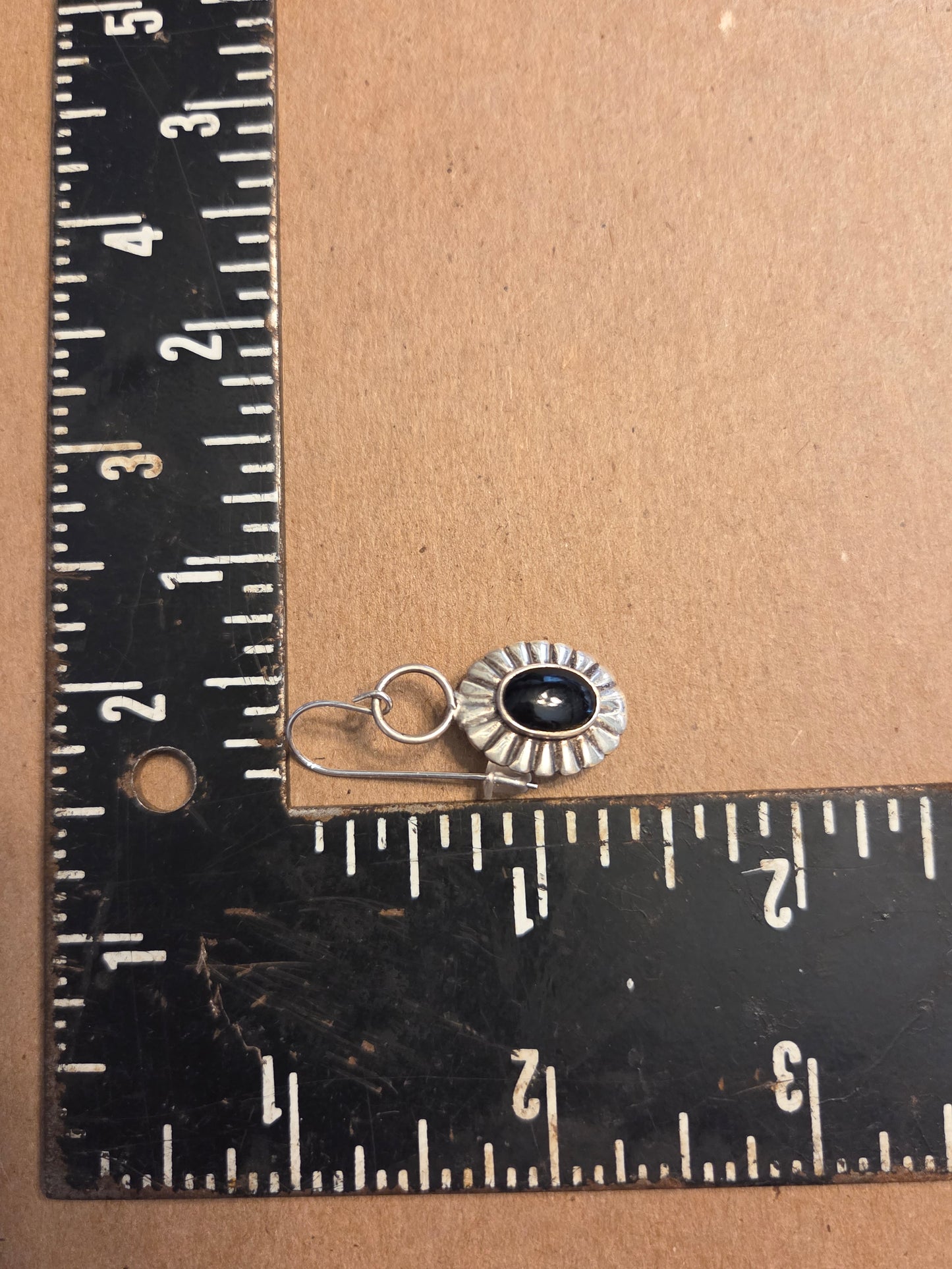 Black Sun Fated Earrings