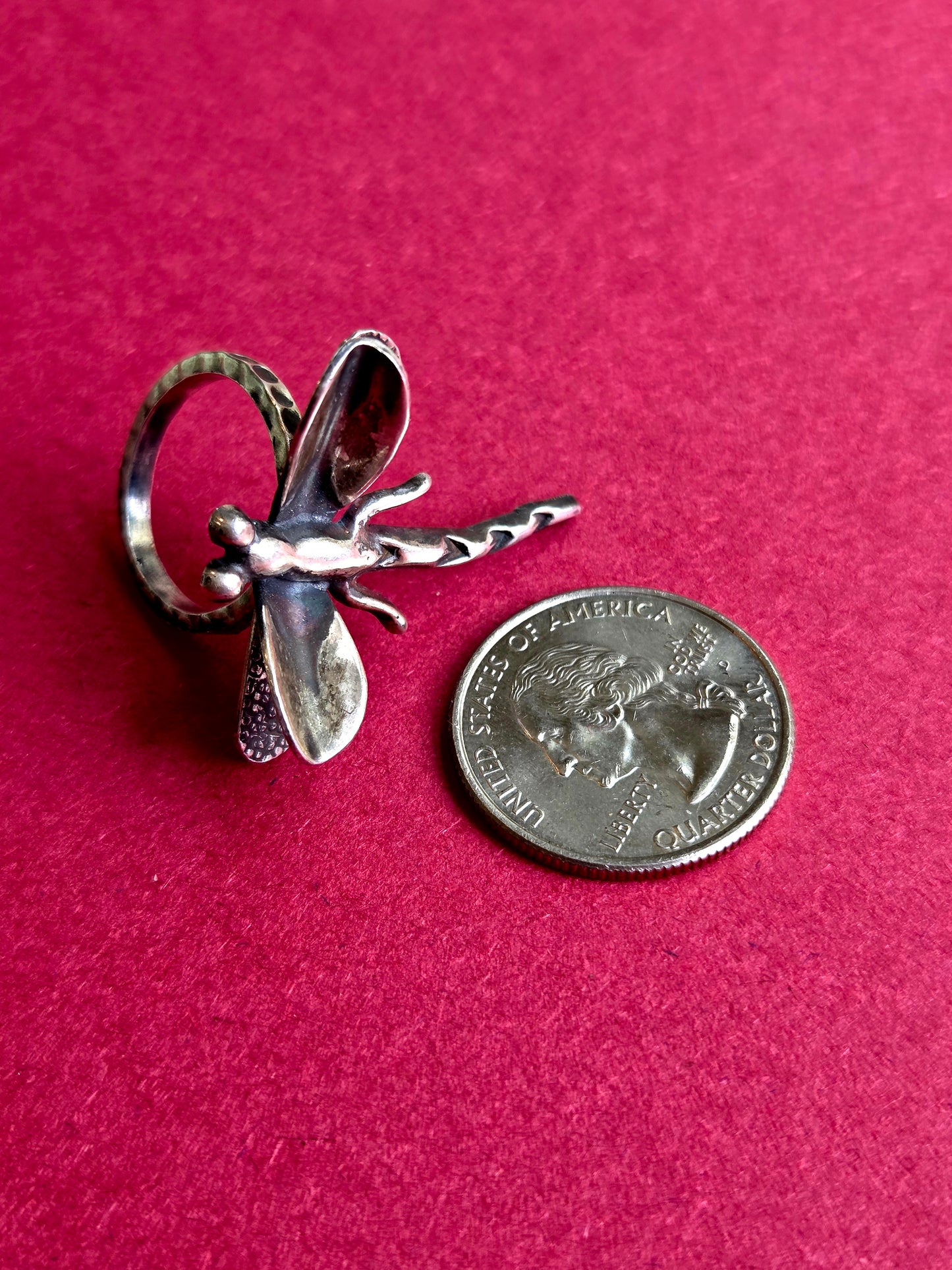Large Dragonfly Ring