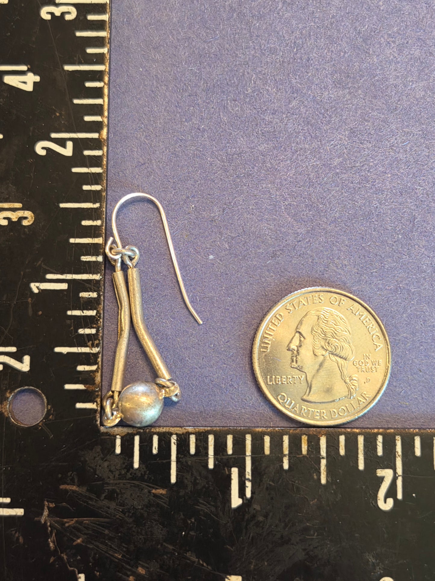 Sterling "Sticks and Stones" Earrings