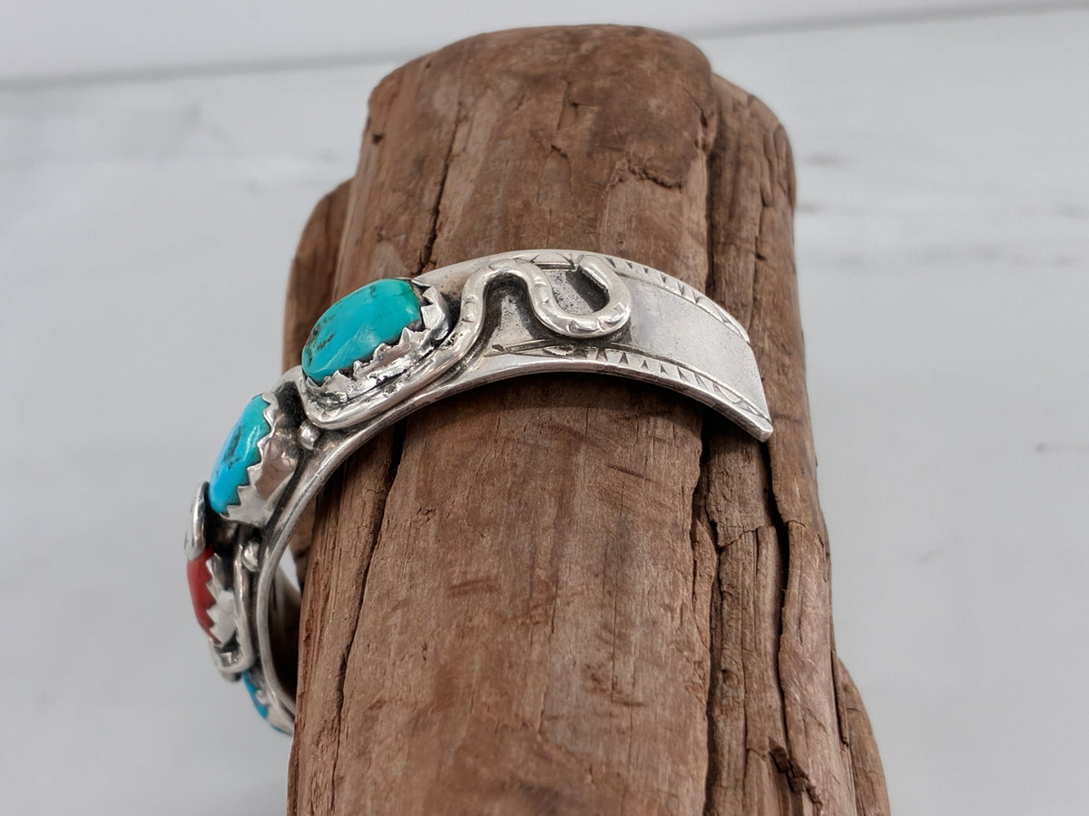 Reborn "Suni Effie Calavaza" Sterling Silver Snake Cuff