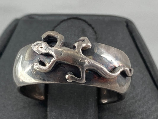 Gecko Band Ring