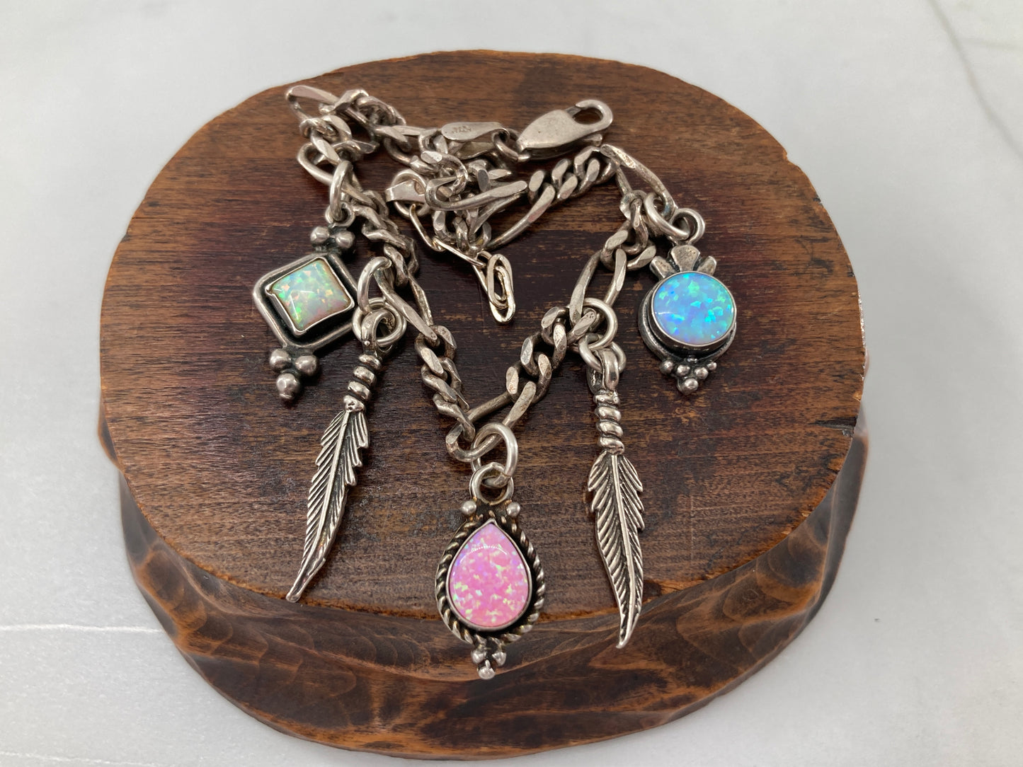 Opalite Charm Bracelet