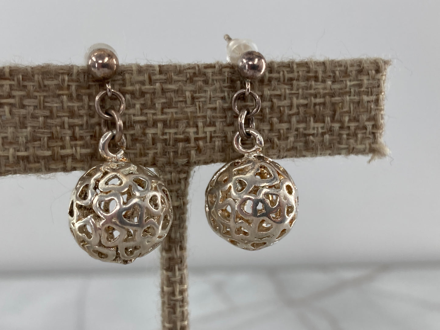 Cage of Love Post Earrings