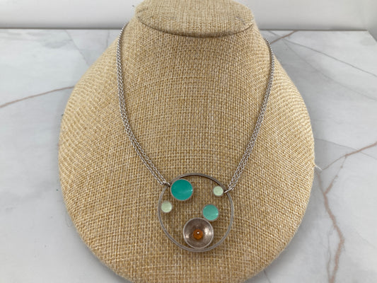 Bubble Enamel Necklace