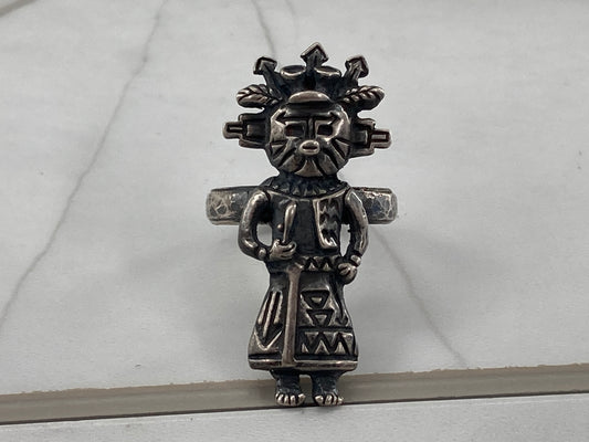 Native American Kachina Doll Ring