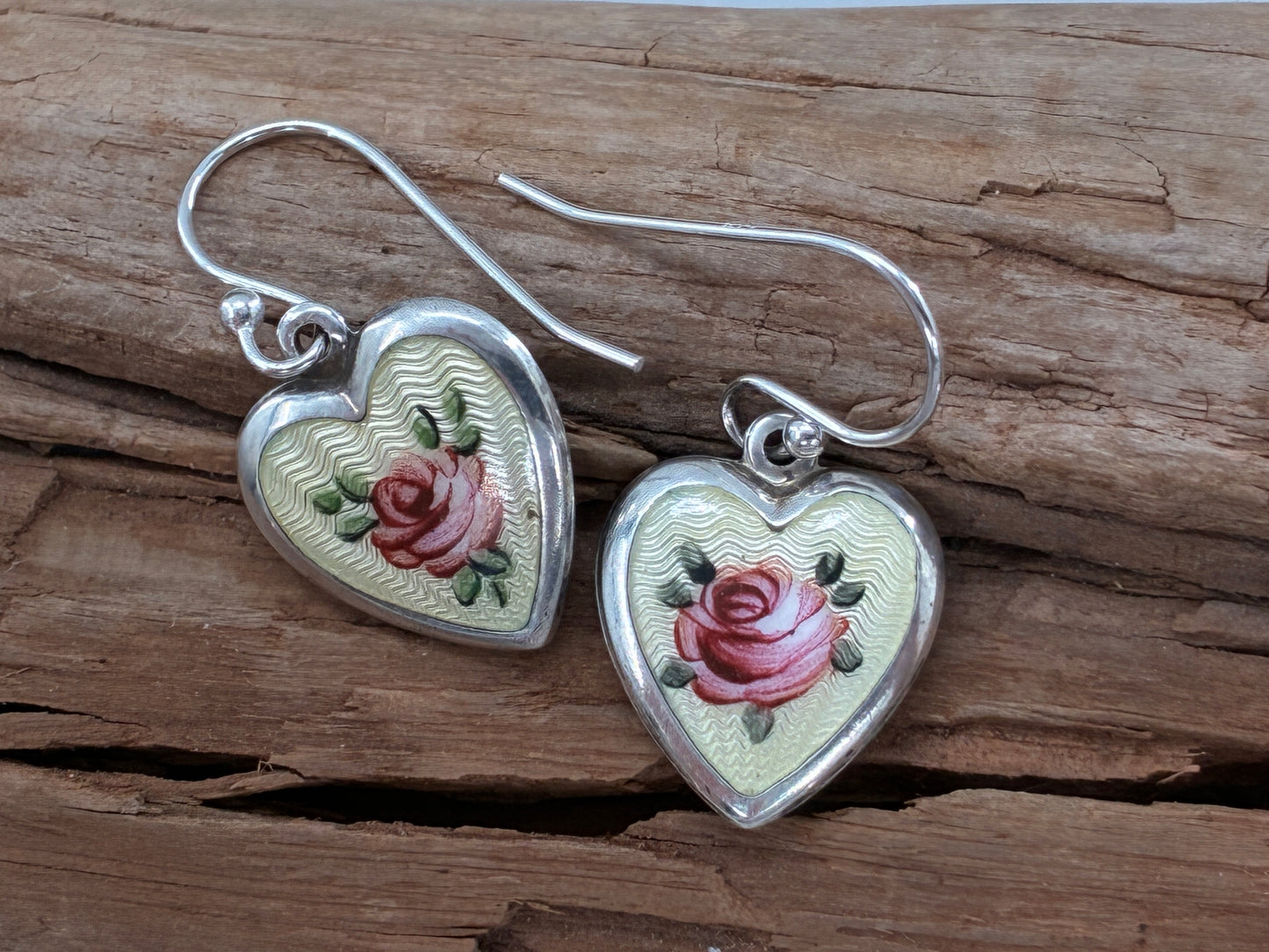 Bob & June Heart Earrings