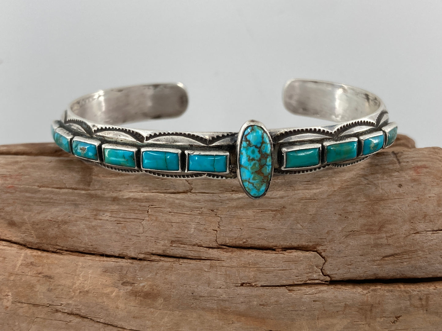 Sterling Silver Turquoise Cuff Bracelet