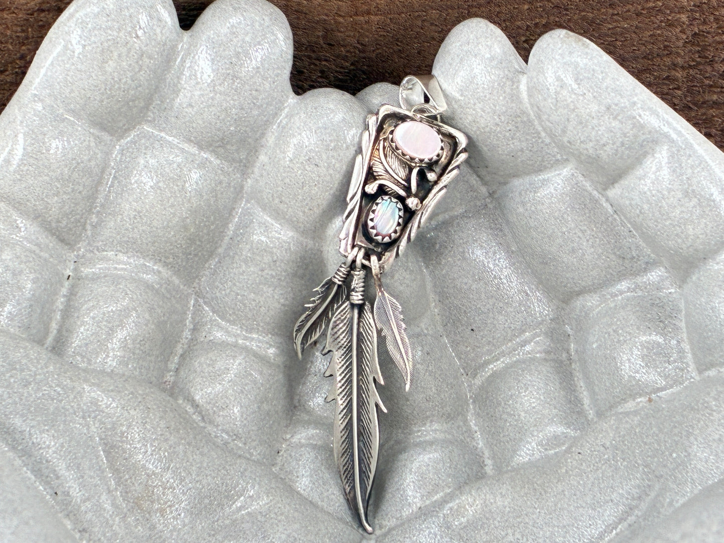 Mother of Pearl Watch Tab-to-Fab Pendant