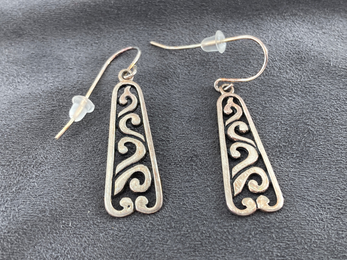 Sterling Silver Wave Earrings