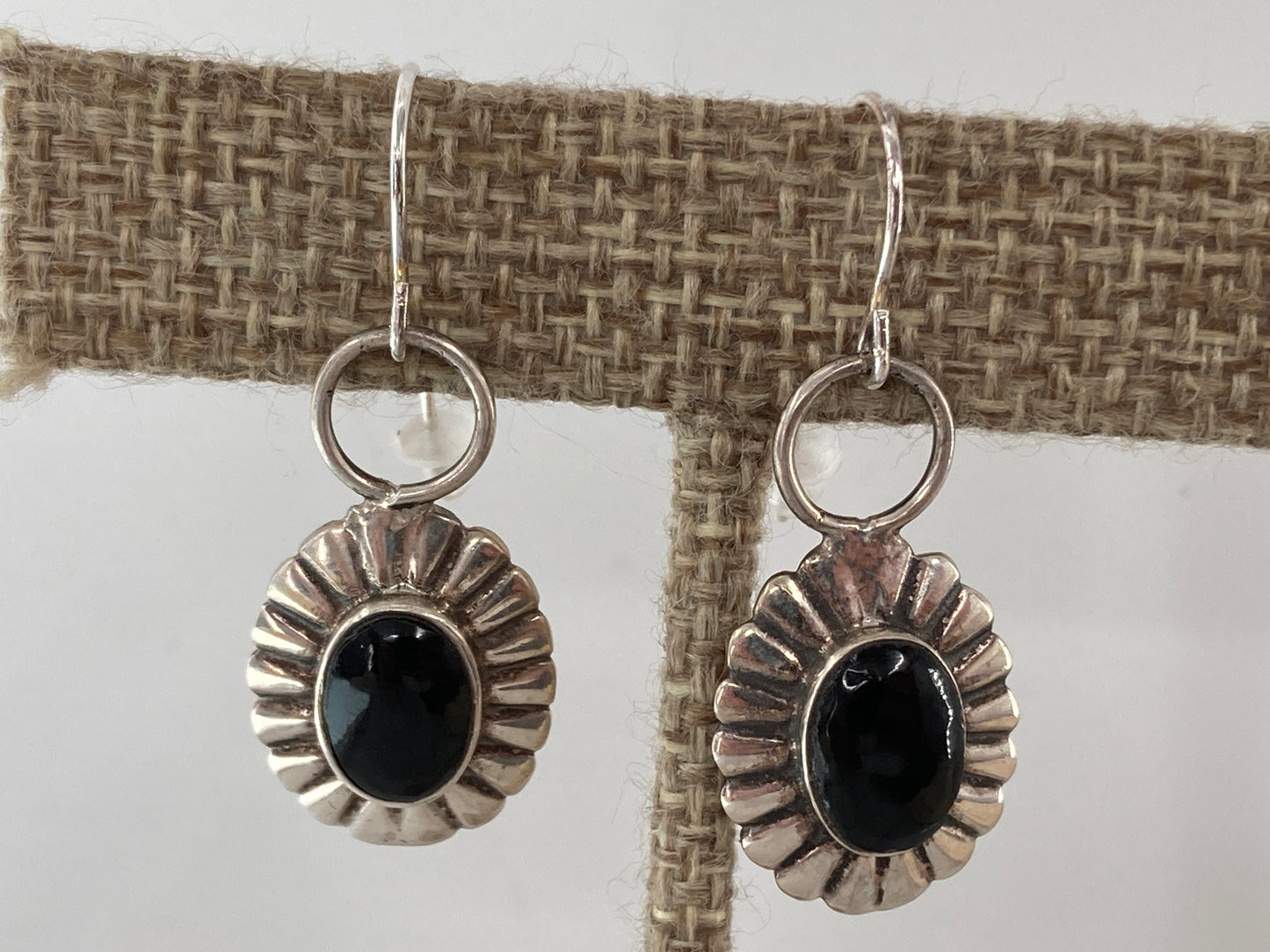 Black Sun Fated Earrings
