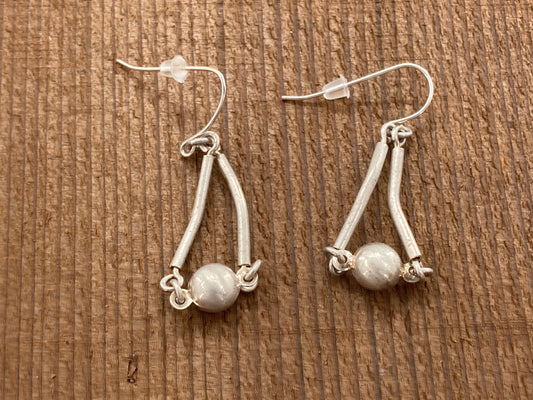 Sterling "Sticks and Stones" Earrings