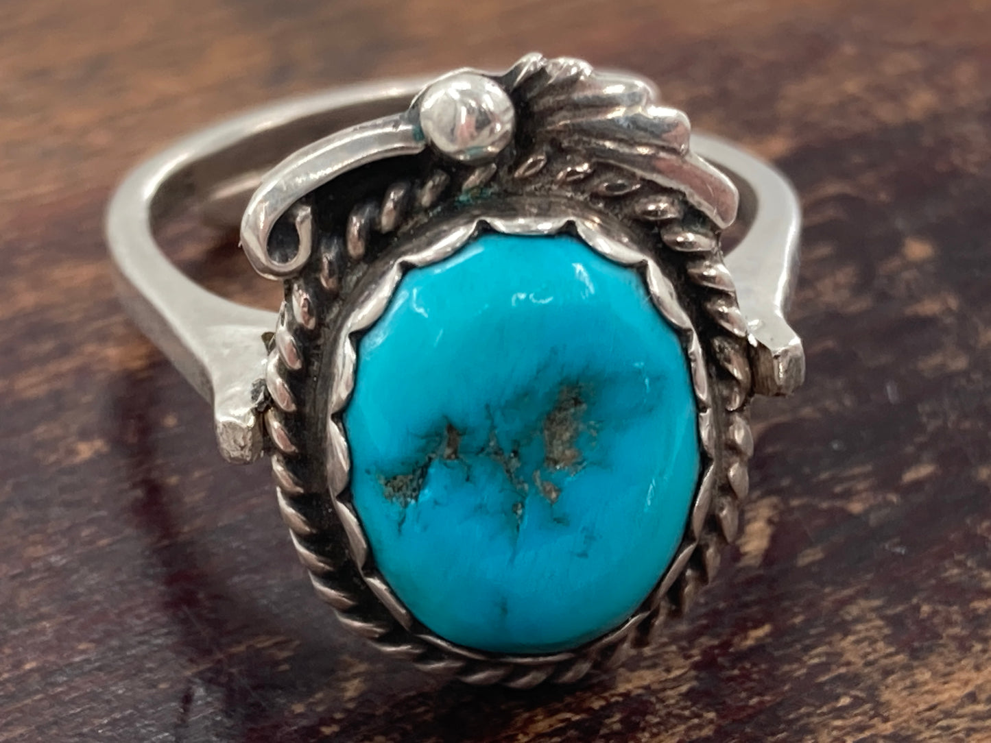 Adjustable Turquoise Ring