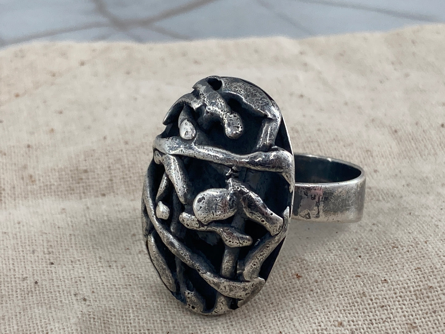 Discarded Birds Nest Ring