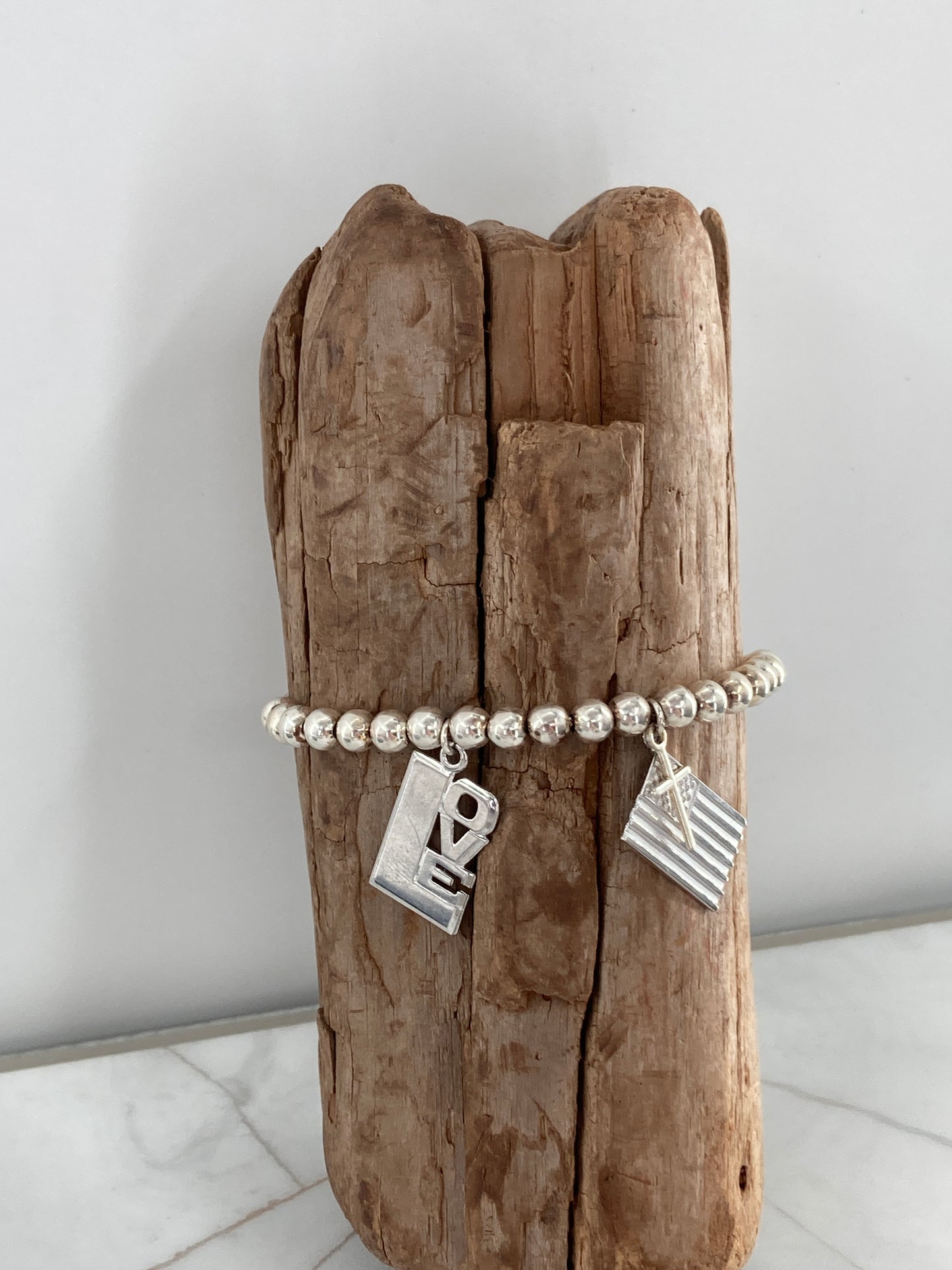 'God. Love. America.' Bolo Bracelet