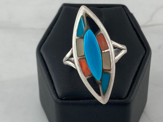 Rescued Eye of Turquoise Ring