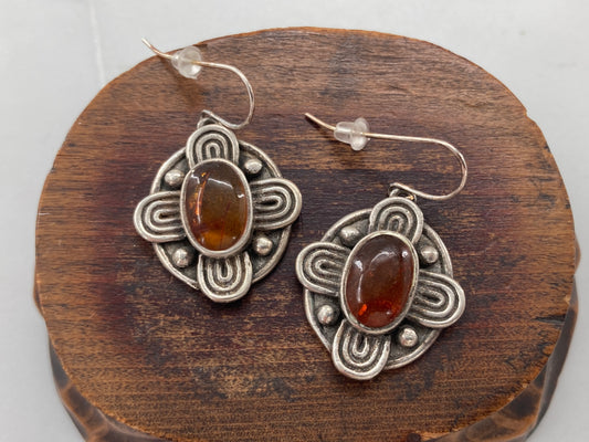 Baltic Amber Earrings #1