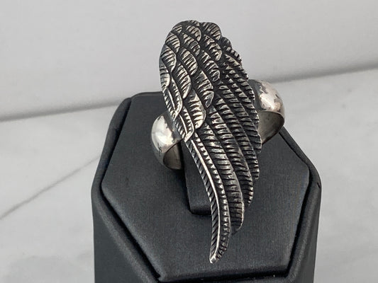 Sterling Silver Wing Ring