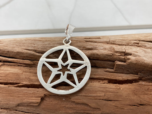 Sterling Silver Star Pendant