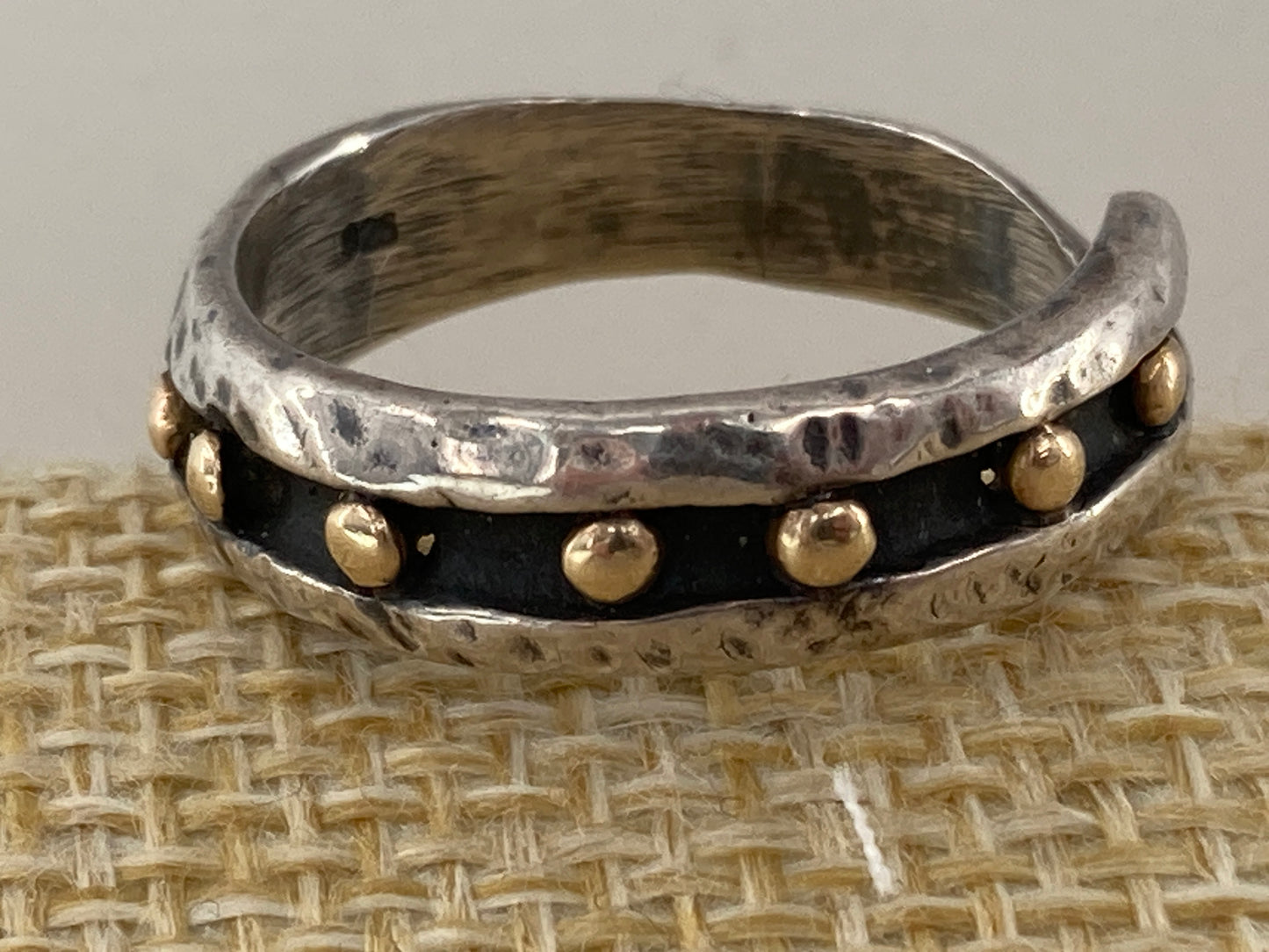 14K Gold "Pebbles in the Stream" Ring