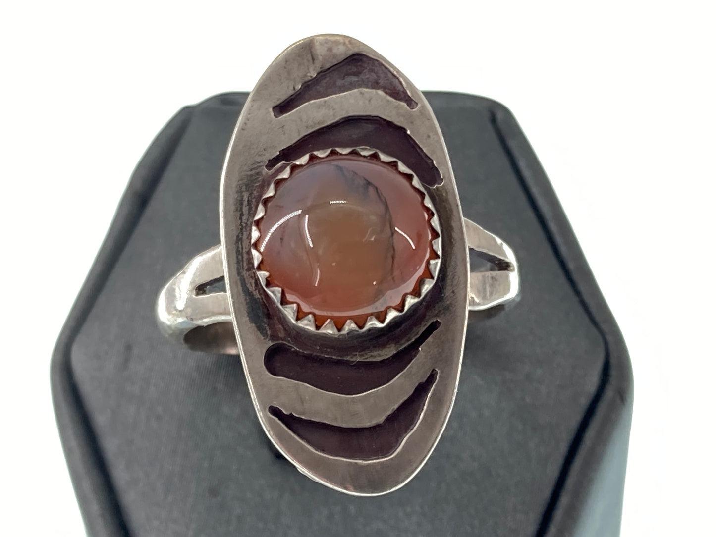 Mexican Fire Opal Ring