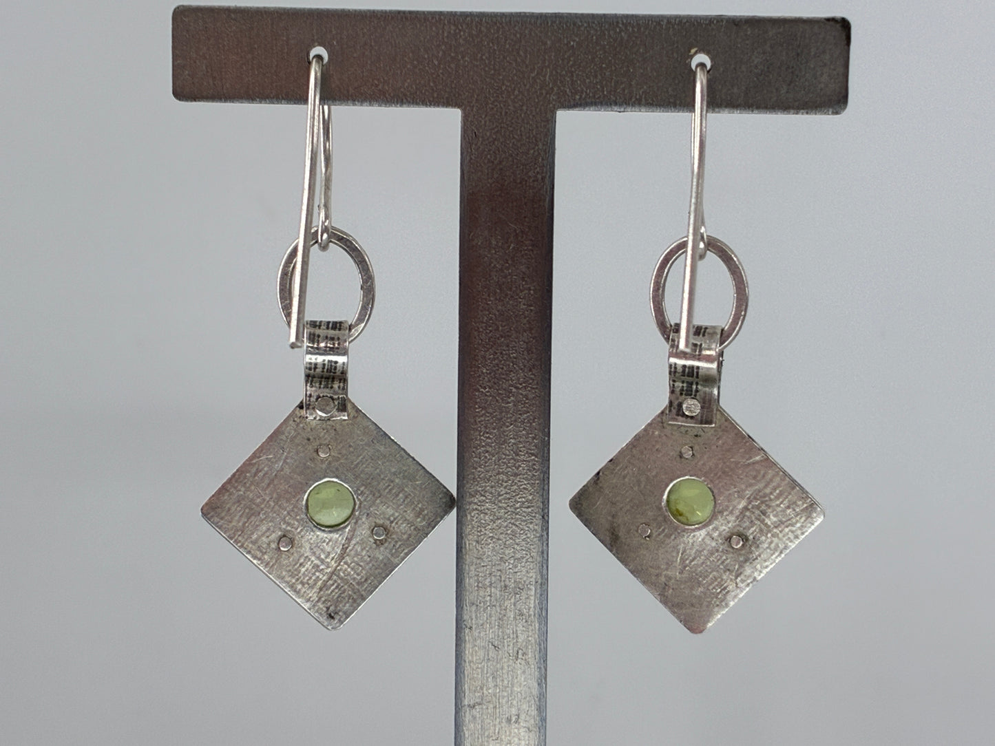 Peridot in Sterling Silver Rescue Only Earrings