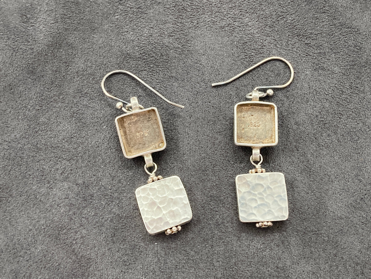 Square Opalite Earrings #2