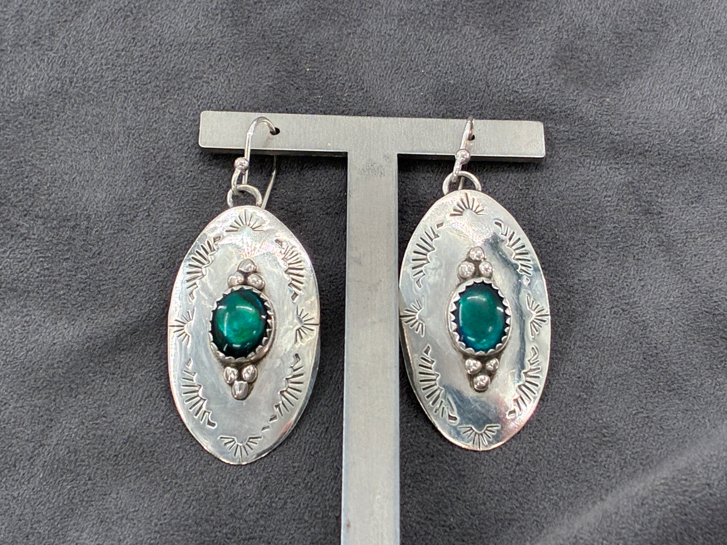 Abalone Sterling Silver Earrings