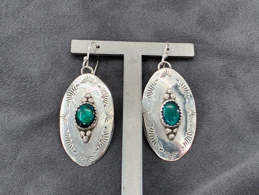 Abalone Sterling Silver Earrings