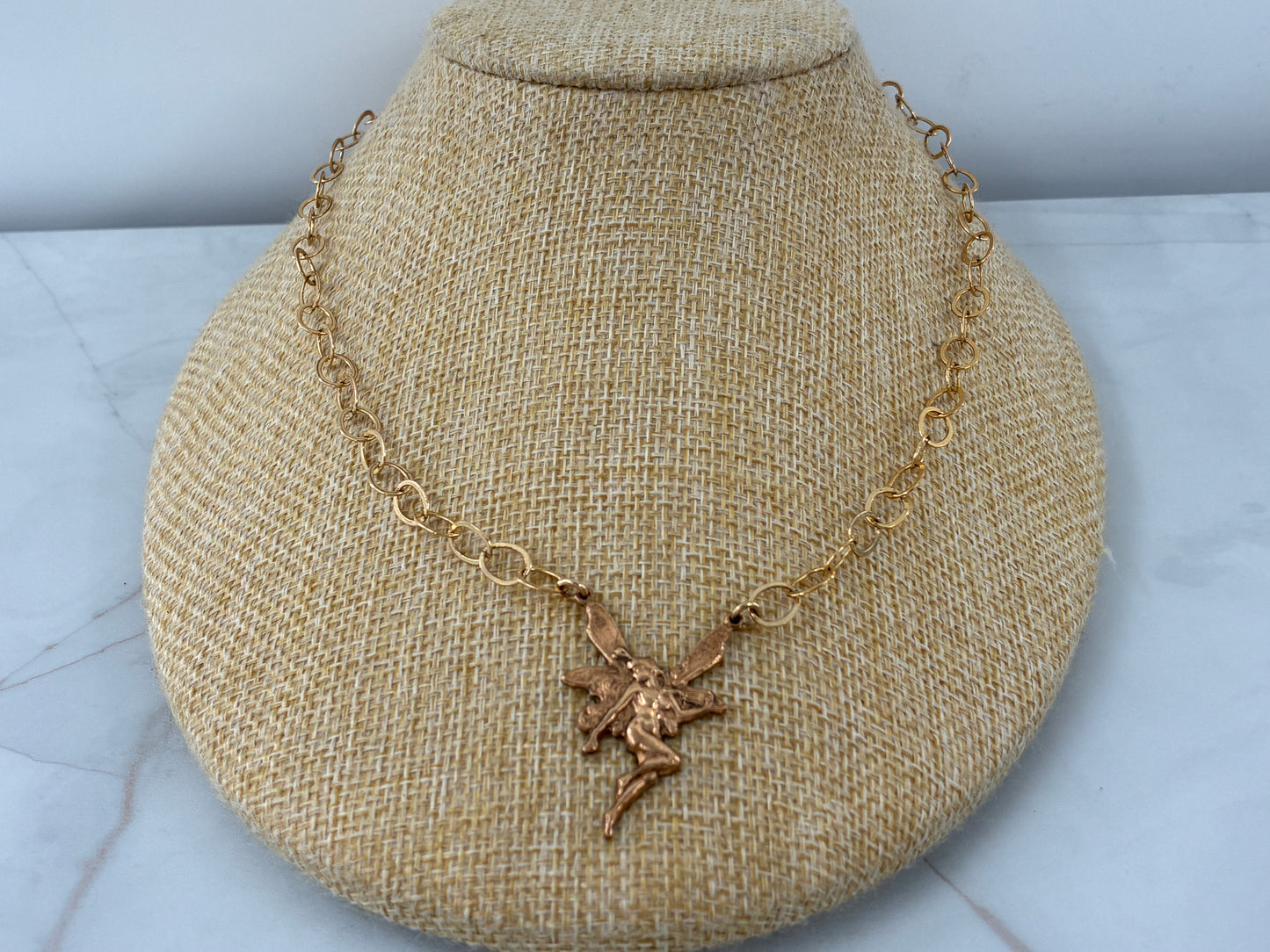 Brass Fairy Necklace