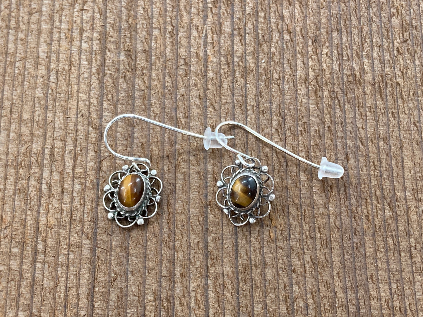 Tiger Eye Earrings