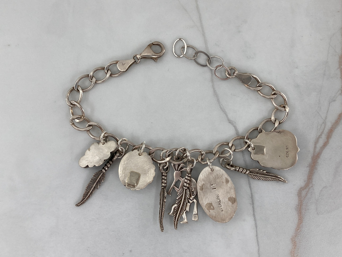 Malachite Charm Bracelet