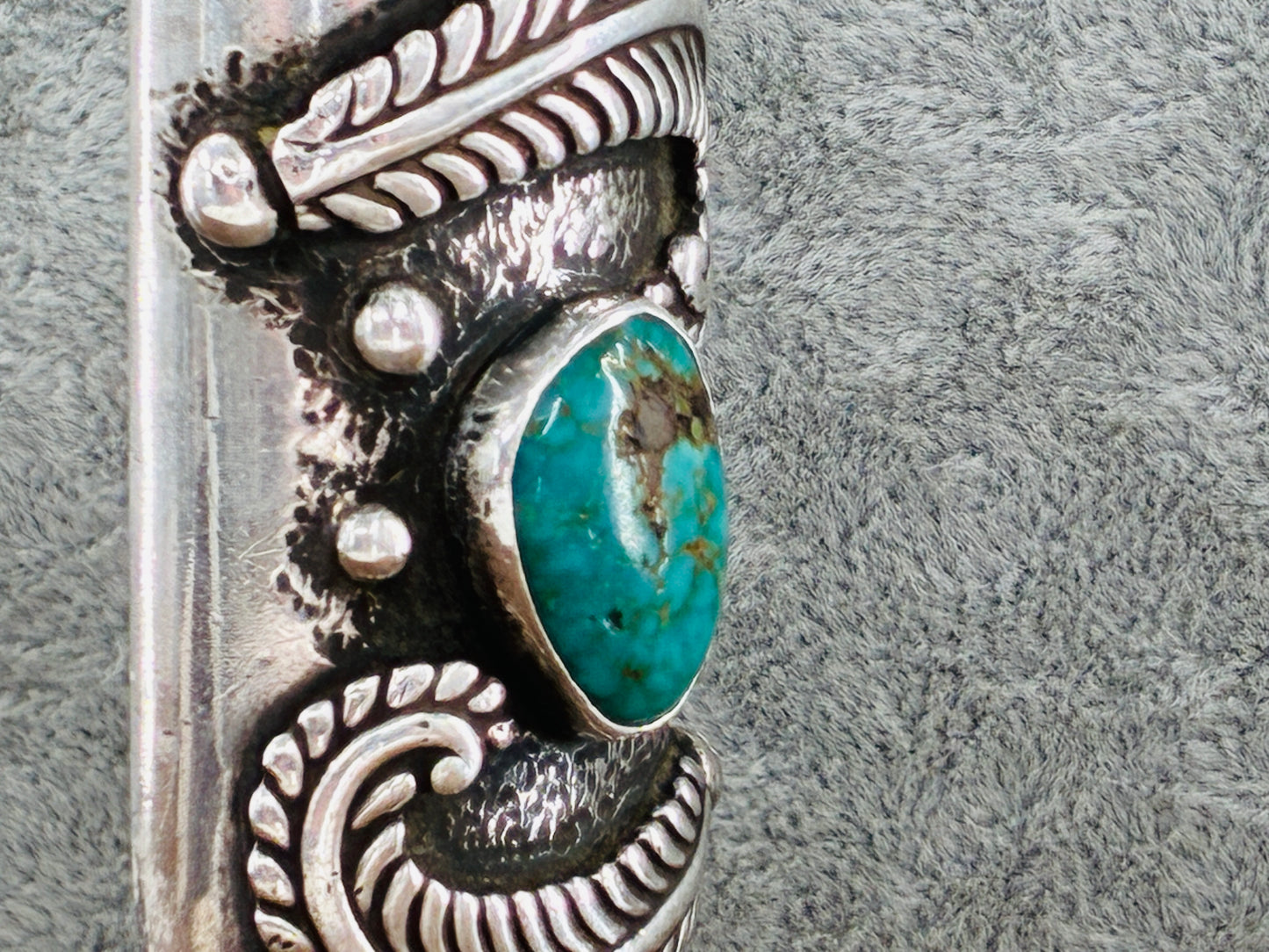 Tippy the Sterling Silver Turquoise Lighter Case Jacket