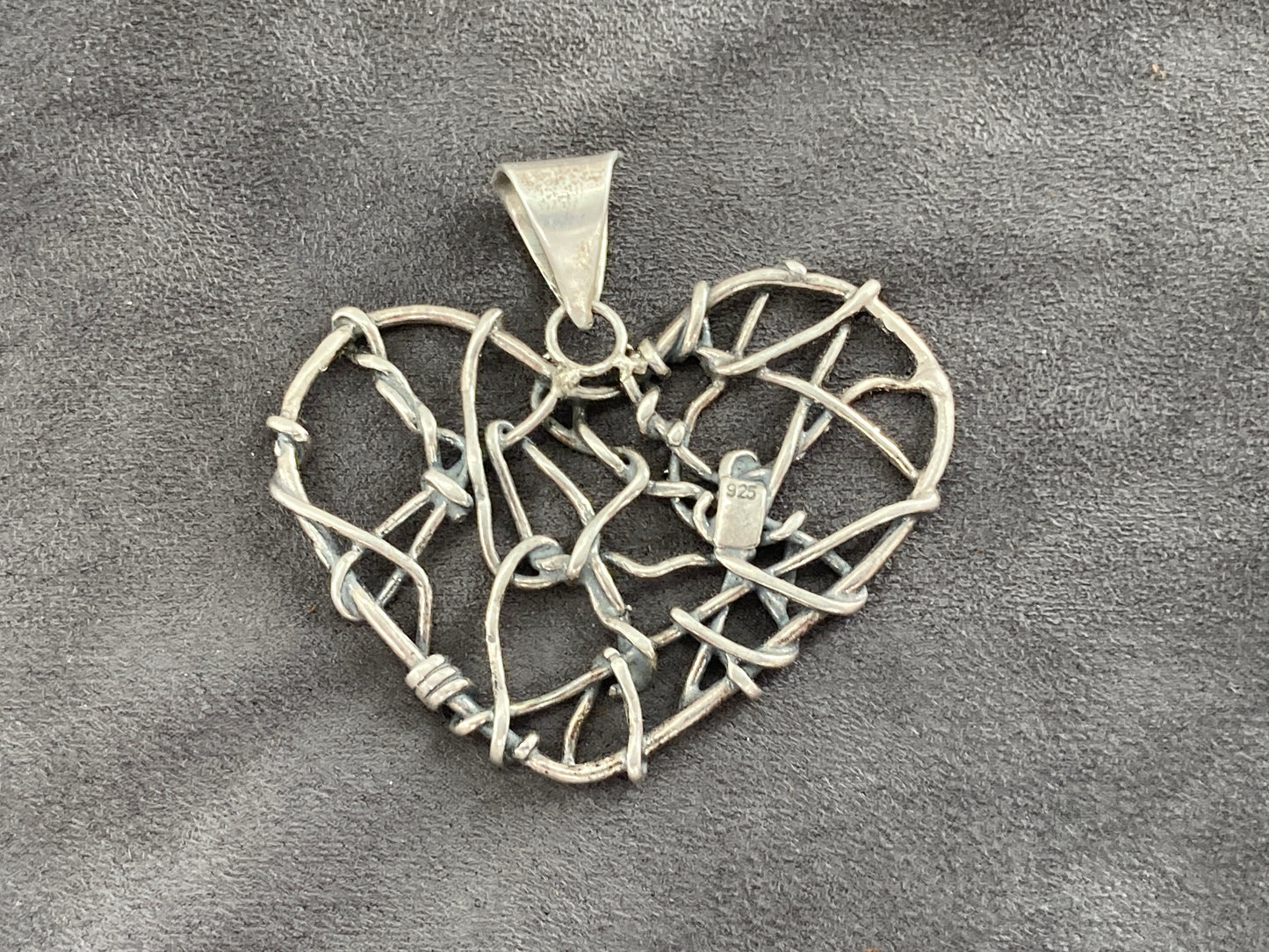 Sterling Silver Heart Pendant